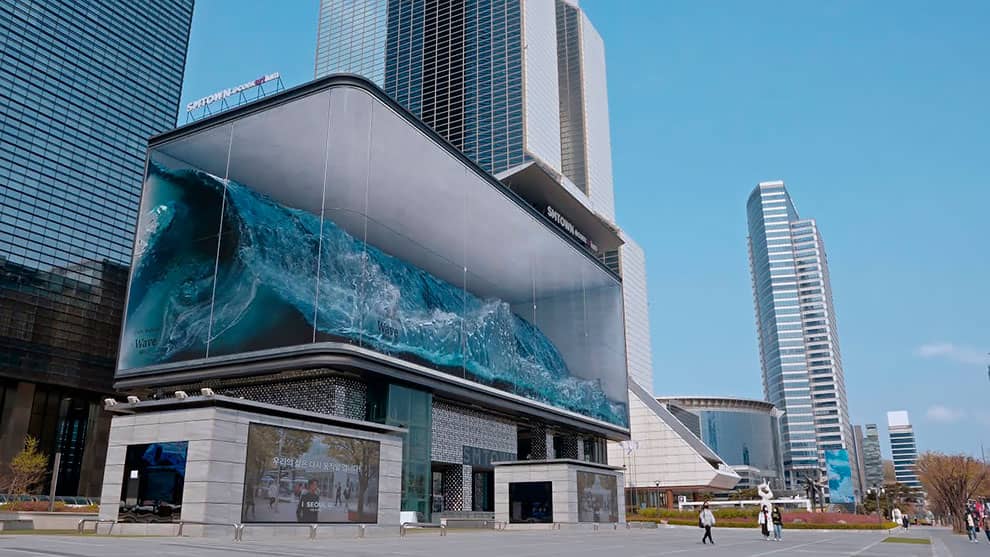 La pantalla mas grande del mundo de publicidad exterior