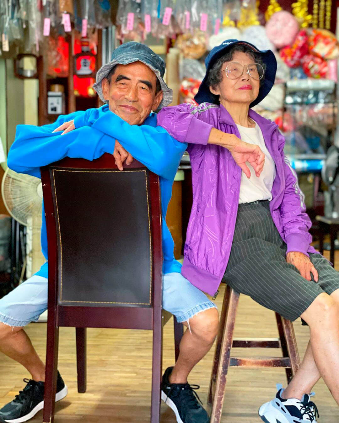 Chang Wan-ji Hsu Sho-er pareja taiwan