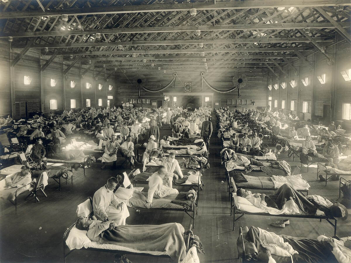 hhospitales pandemia 1918