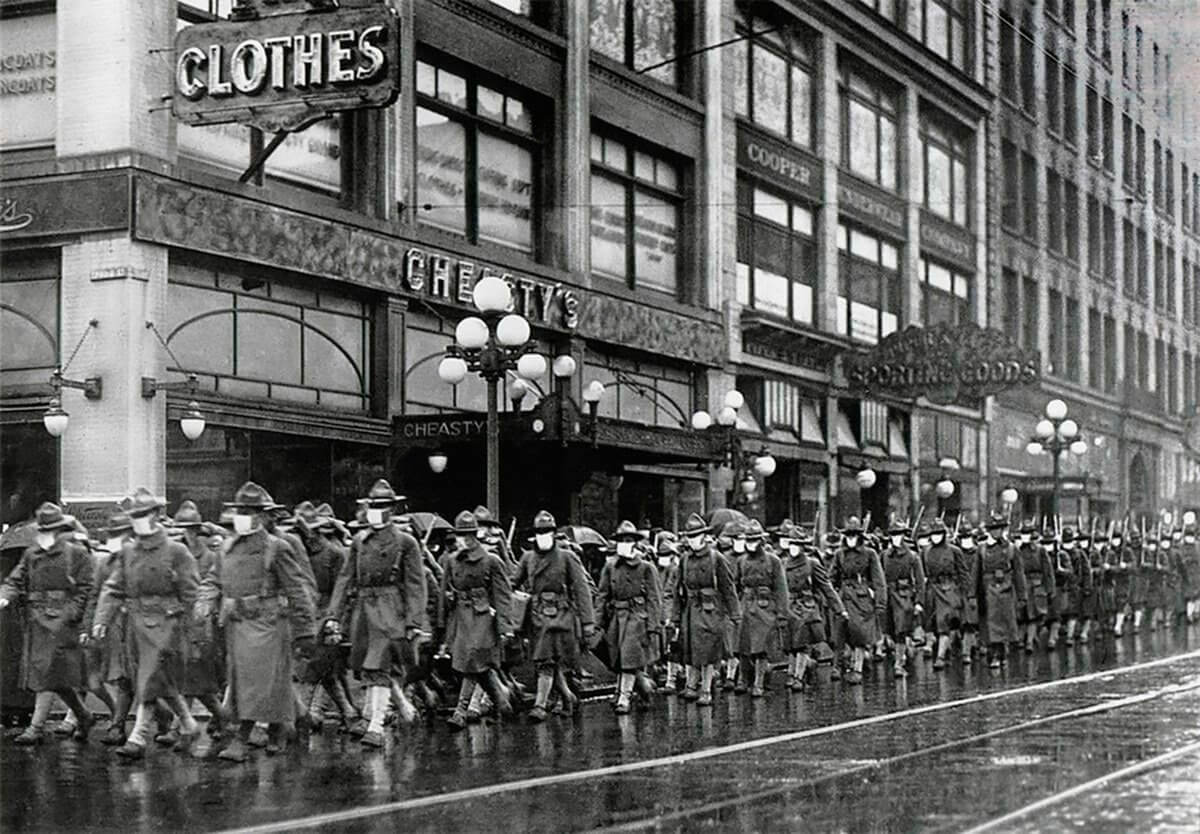 militando pandermia 1918