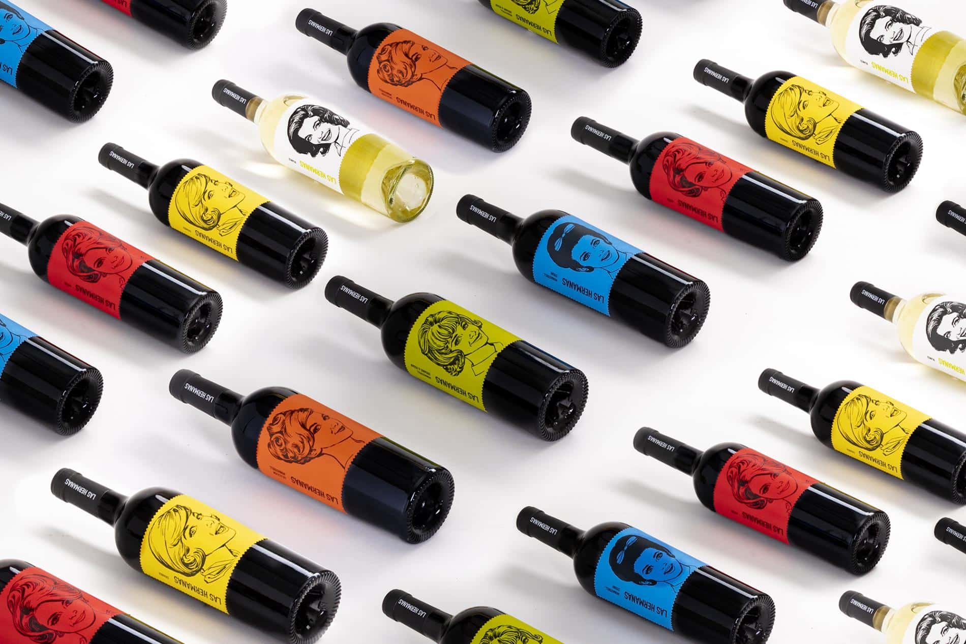 vino las hermanas branding