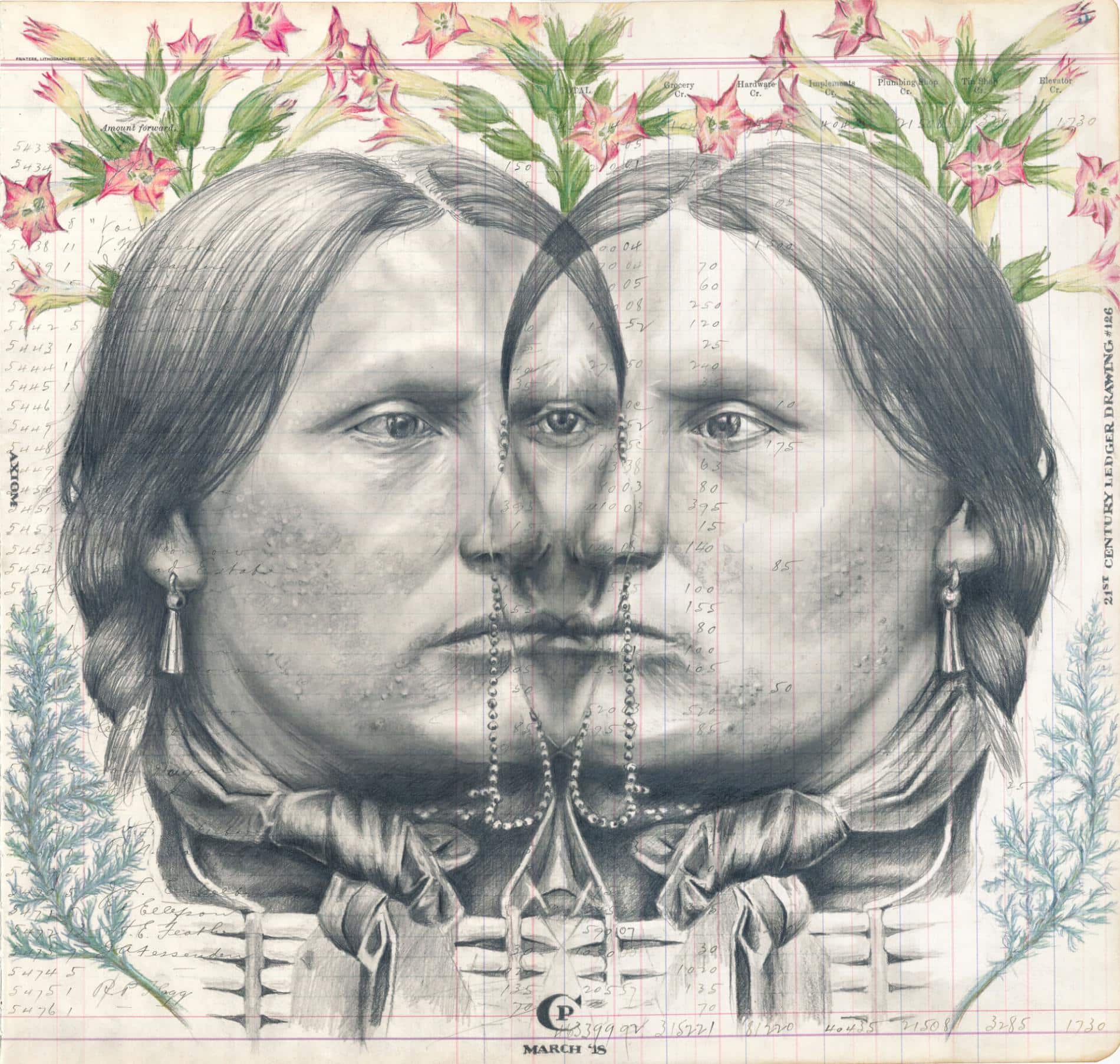 ILUSTRACIONES DE INDIGENAS CHRIS PAPPAN