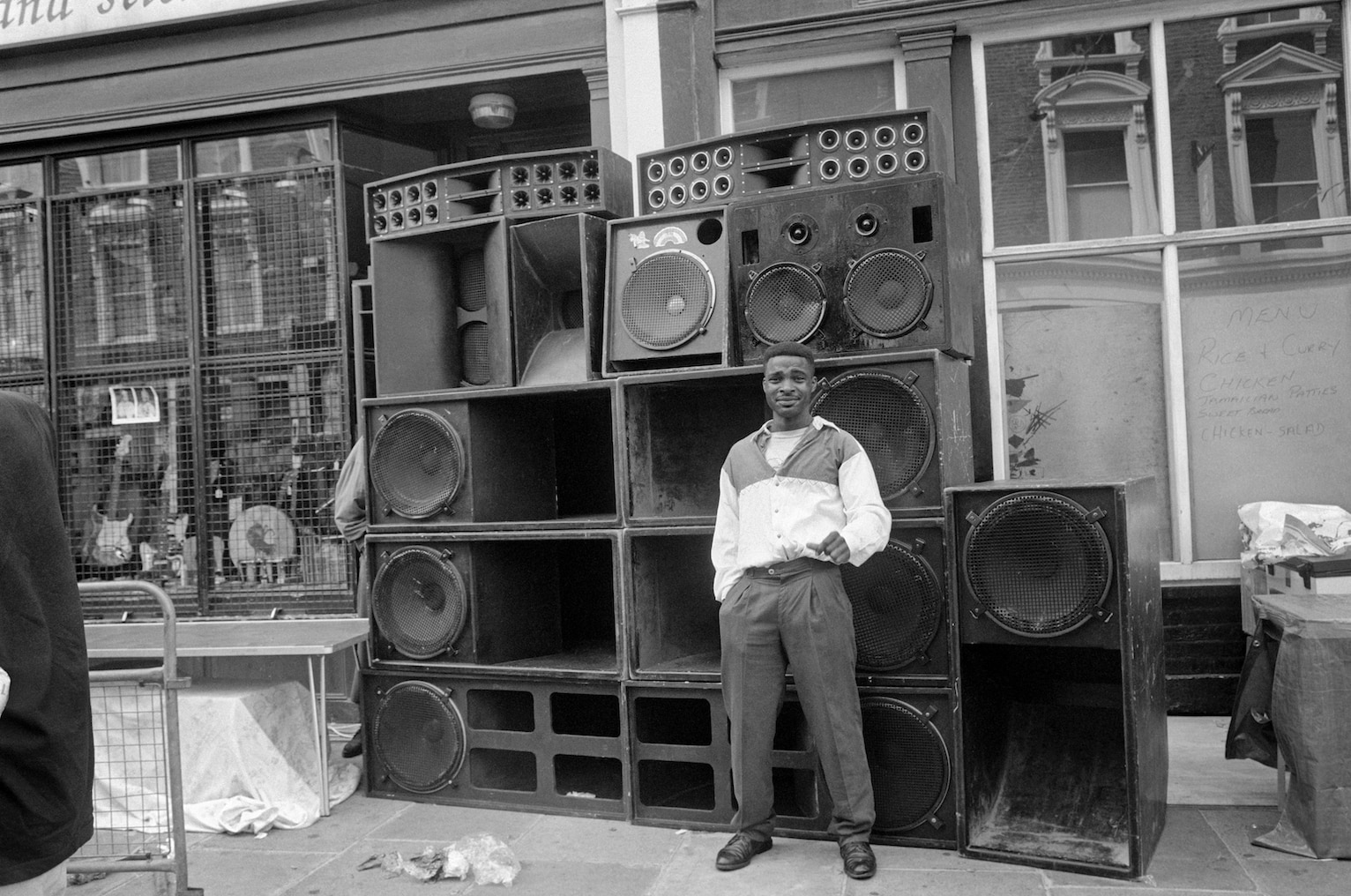 Notting Hill Carnival, All Saints Road, 21 August 1994. Notting Hill Carnival, All Saints Road, 21 August 1994.