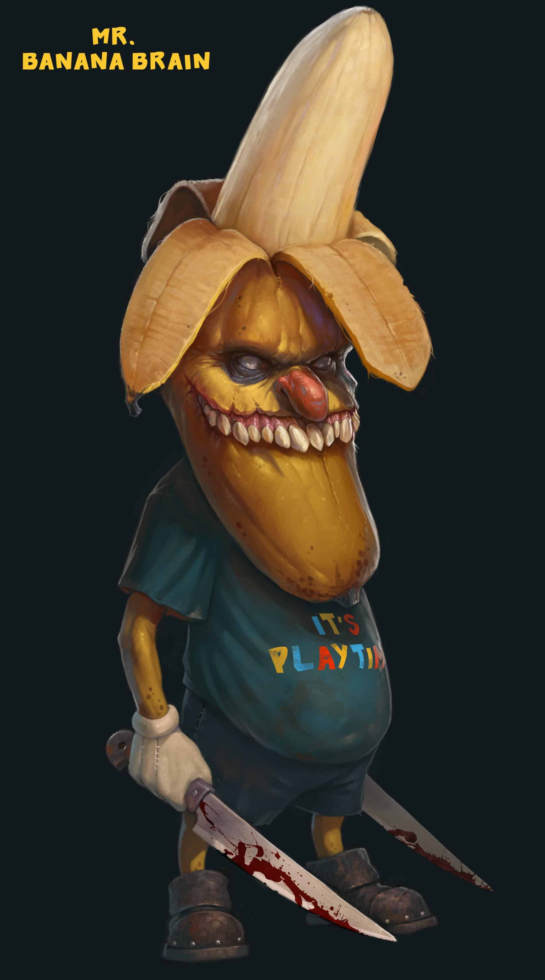 mr banana brain tony sart