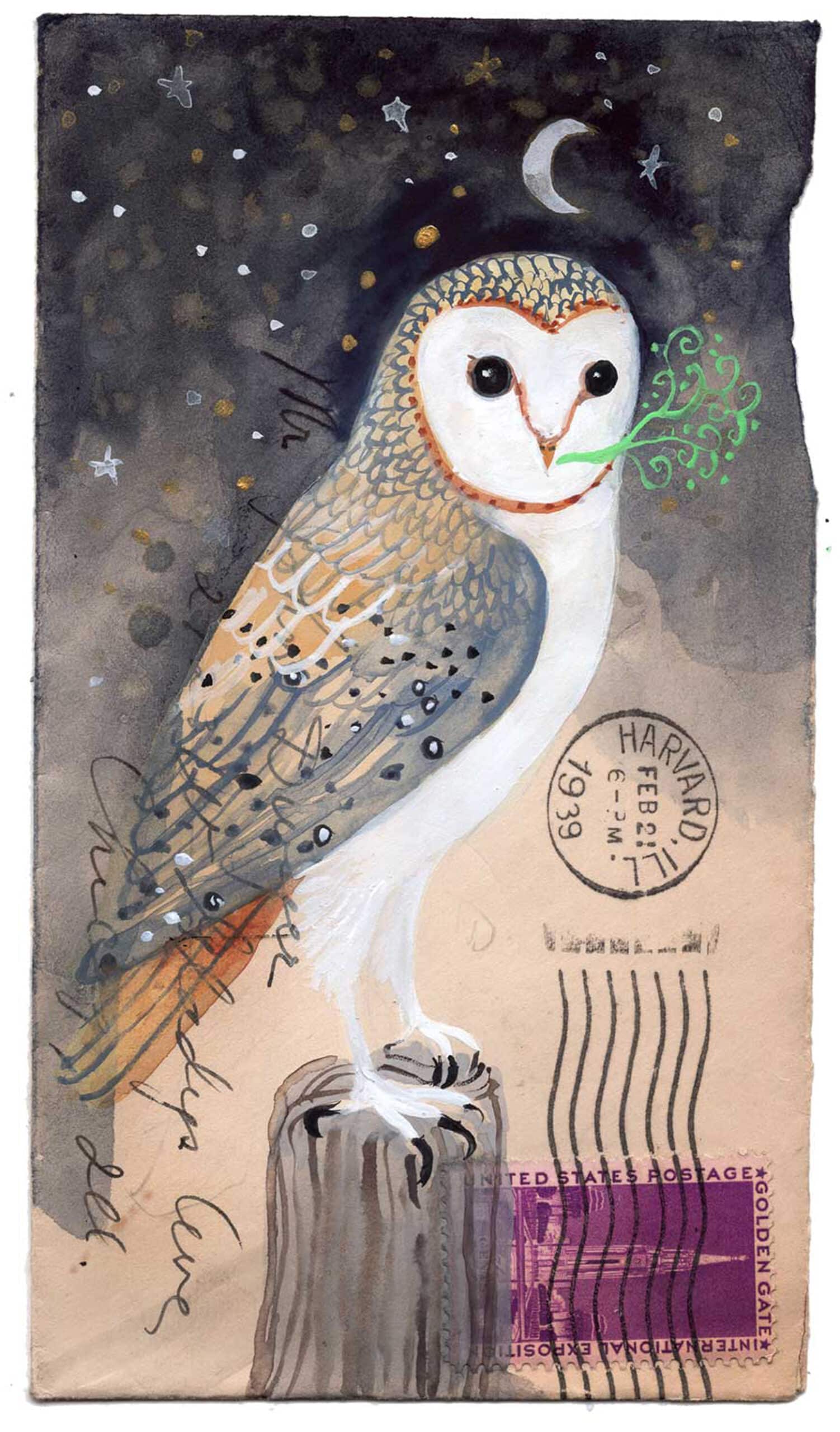 postales animales diana sudyka buho