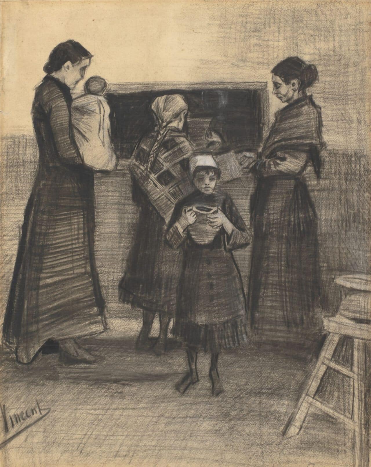sketch van gogh