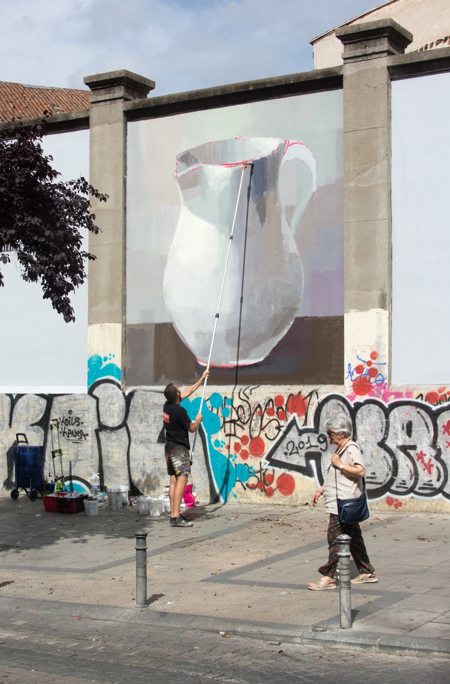 street art manolo mesa ceramica