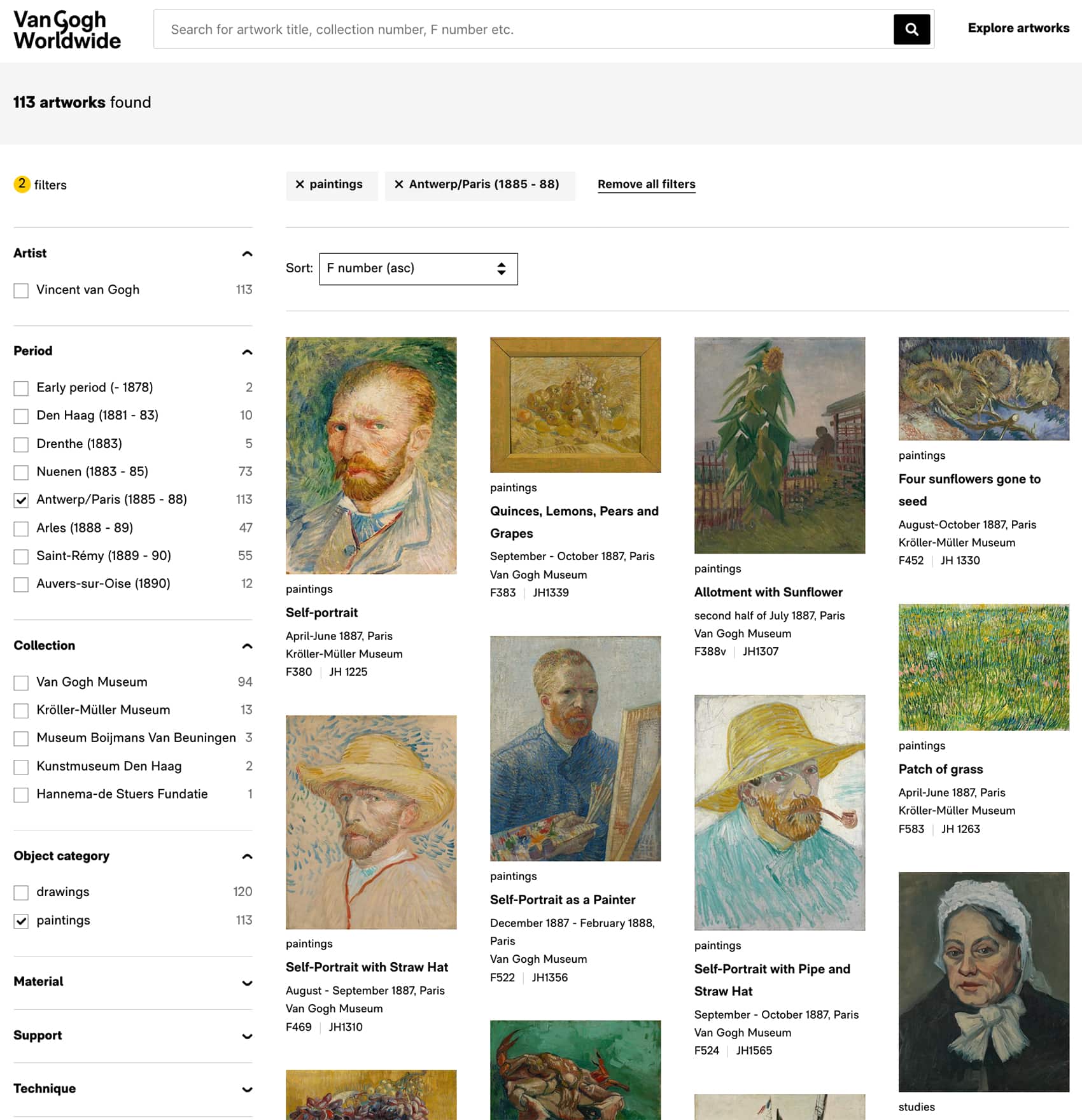 van gogh worldwide