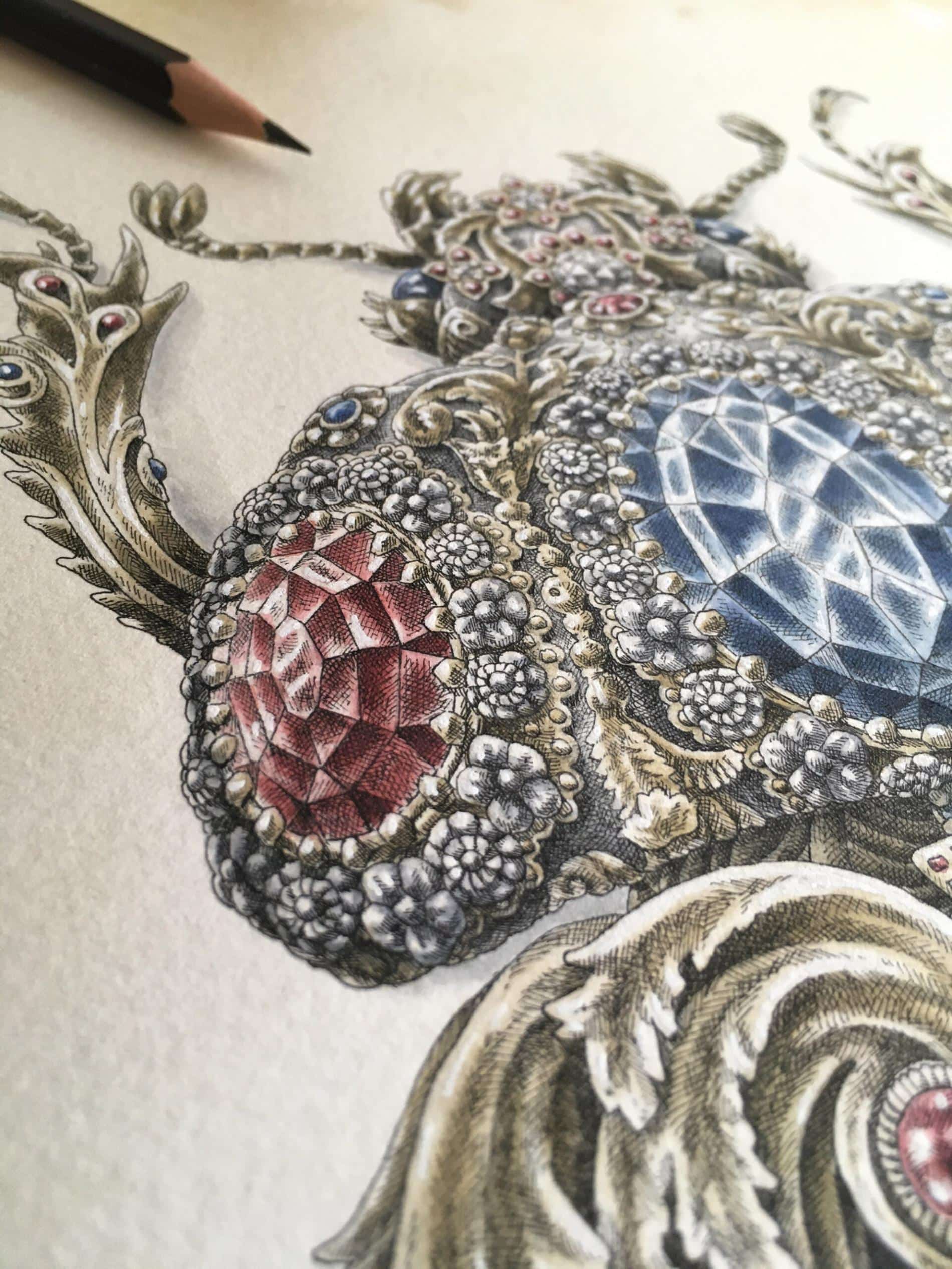 STEEVEN SALVAT ILUSTRACION DETALLE