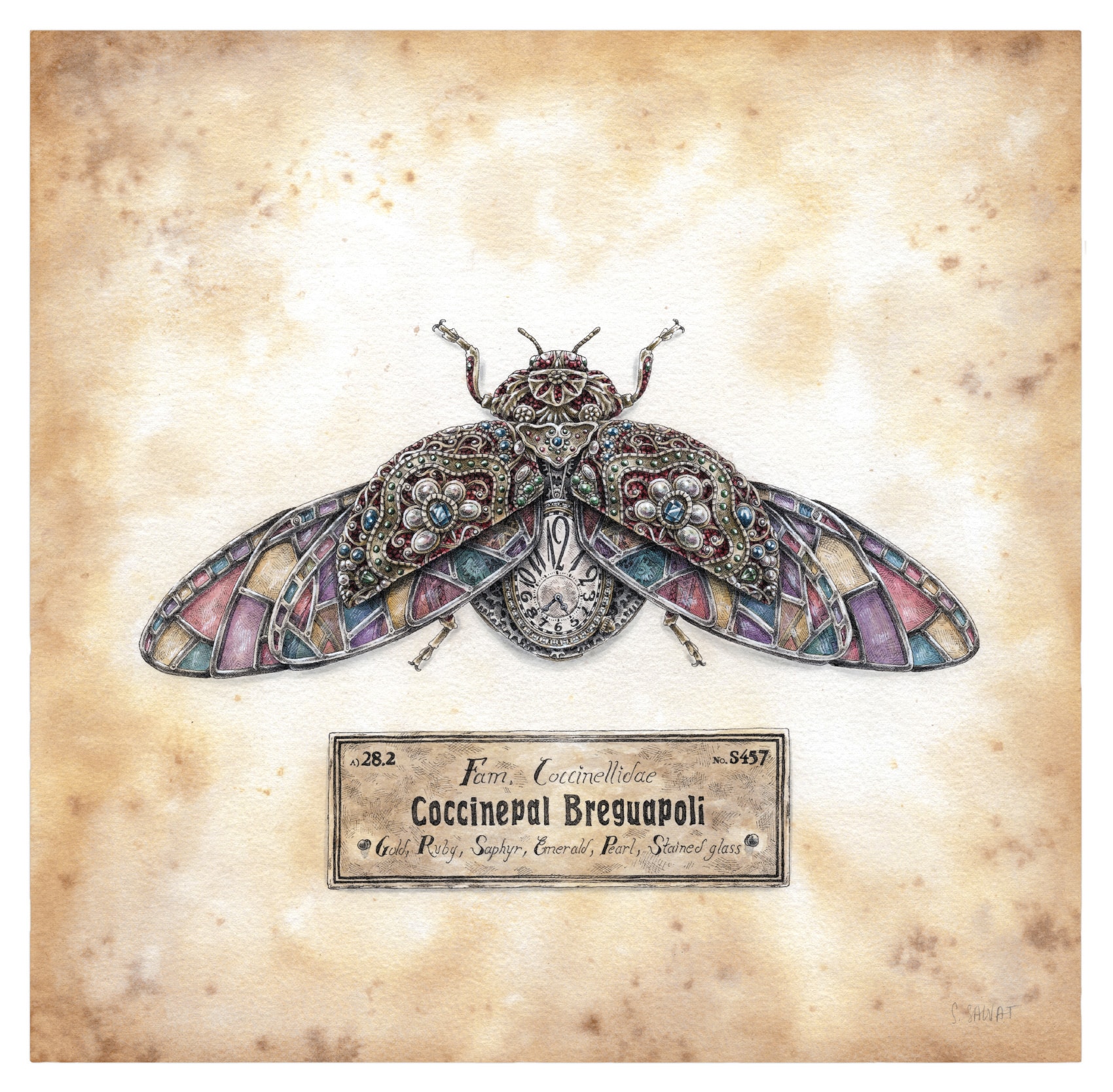 STEEVEN SALVAT ILUSTRACION MARIPOSAS