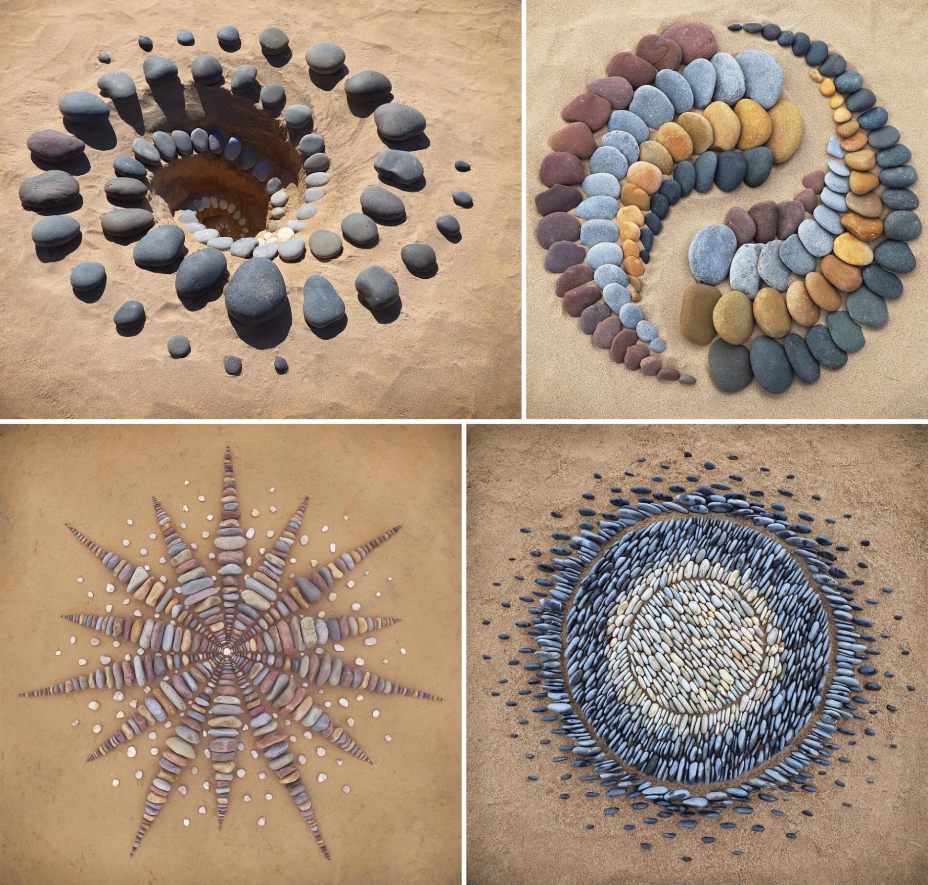 land art piedras jon foreman