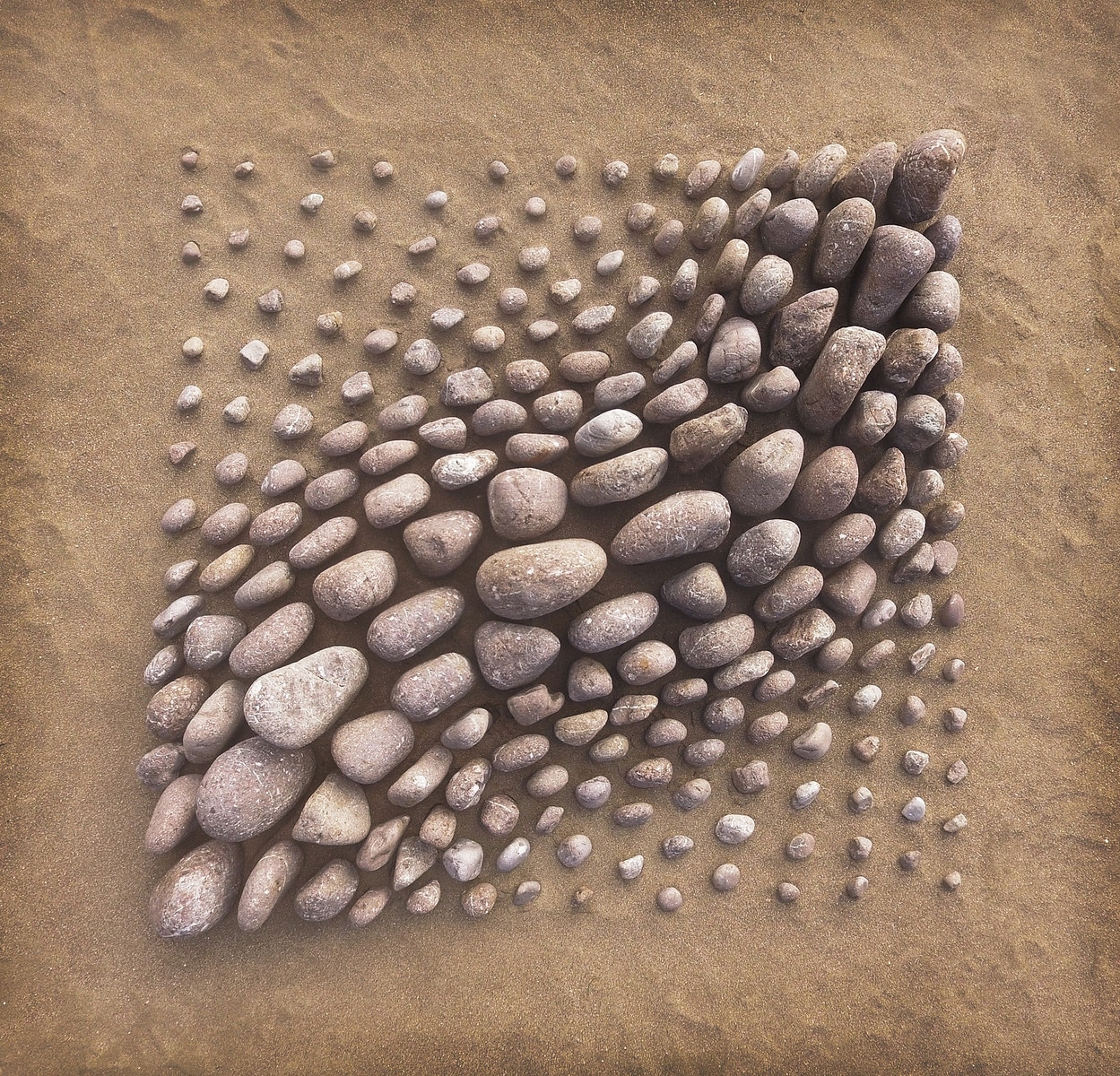 land art piedras