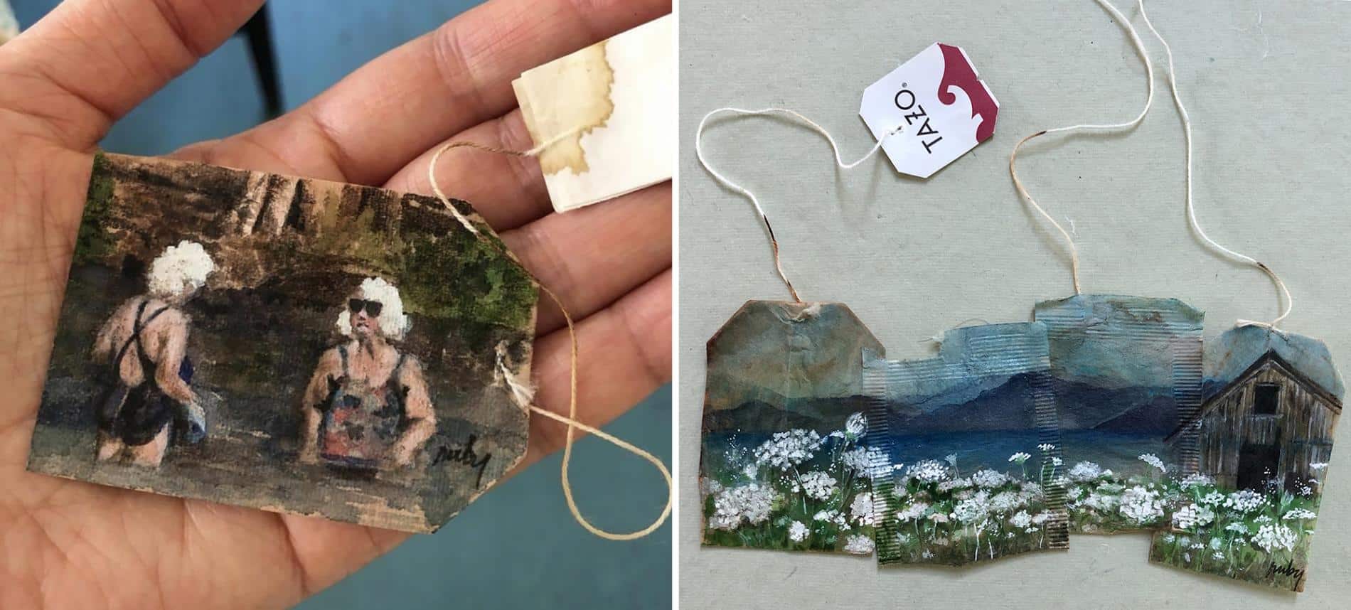 ruby silvius miniaturas en bolsas de agua
