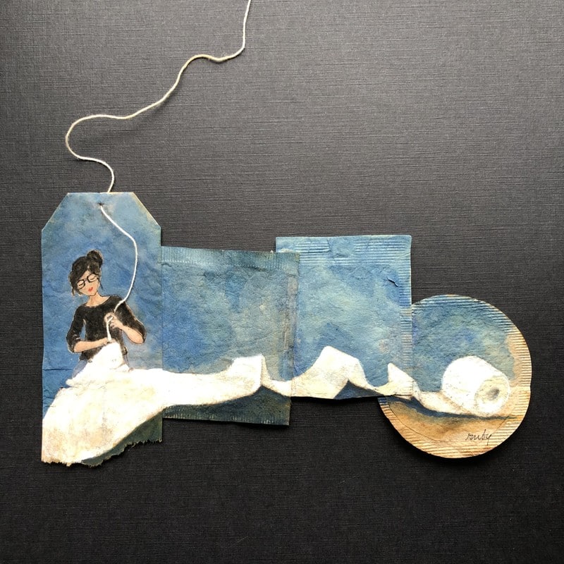ruby silvius miniaturas en bolsas de te covid blue 3