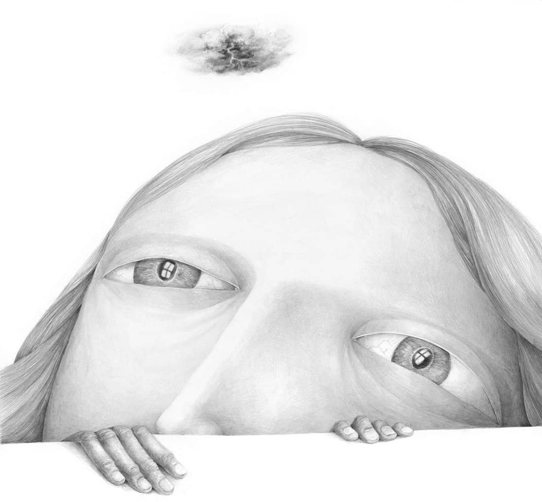 zsaitsits ilustracion lapiz think
