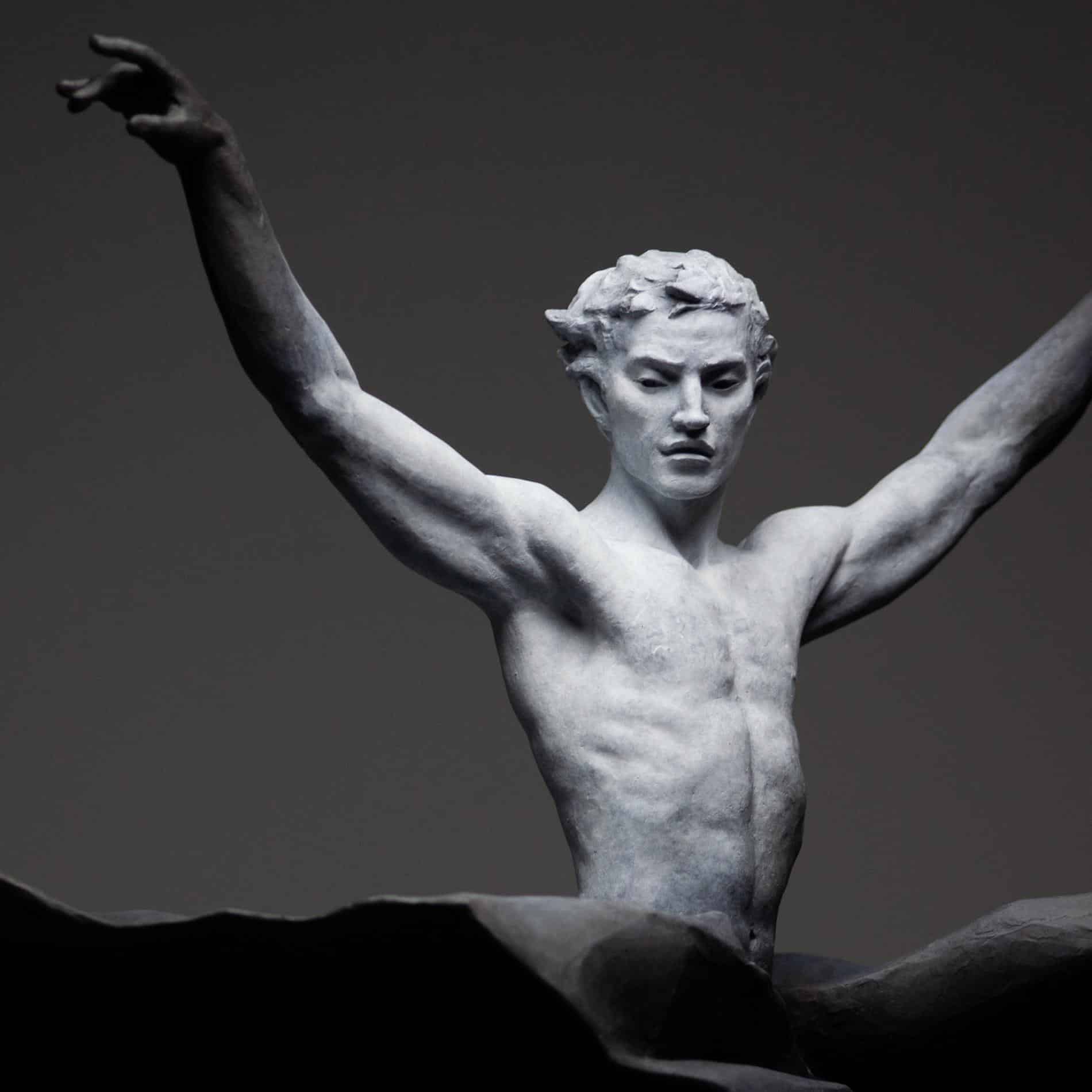 escultura coderechmalavia Moonlight Shadow detalle