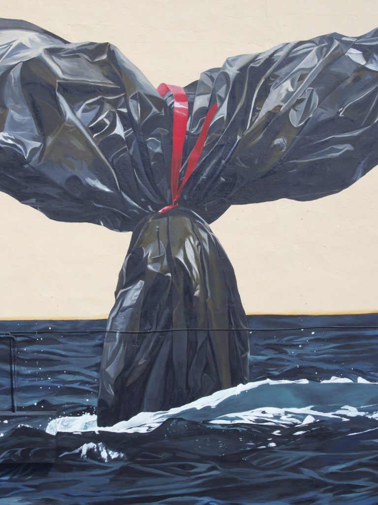 garbage tail murmmure street art