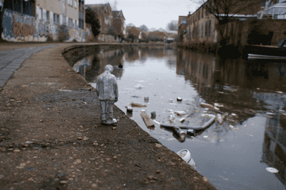 isaac cordal mini esculturas nostalgia
