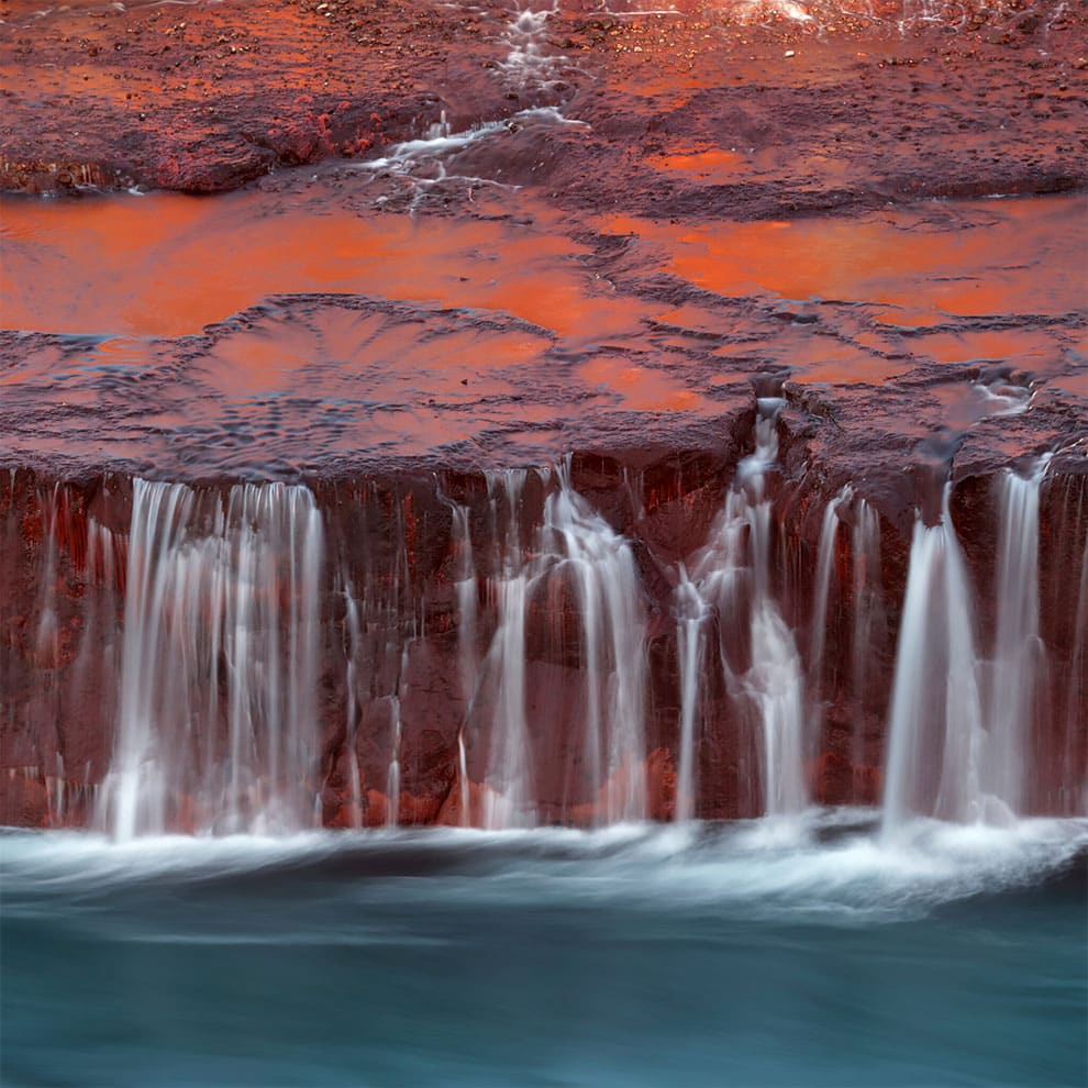 Redfoss, in the long exposure category. (Photo by Hermine Jouan