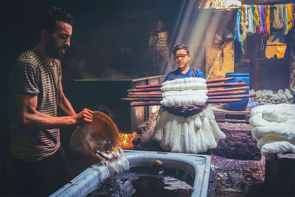 he Son Helps His Father, in the portrait category. Photo by Abdo Tahoon