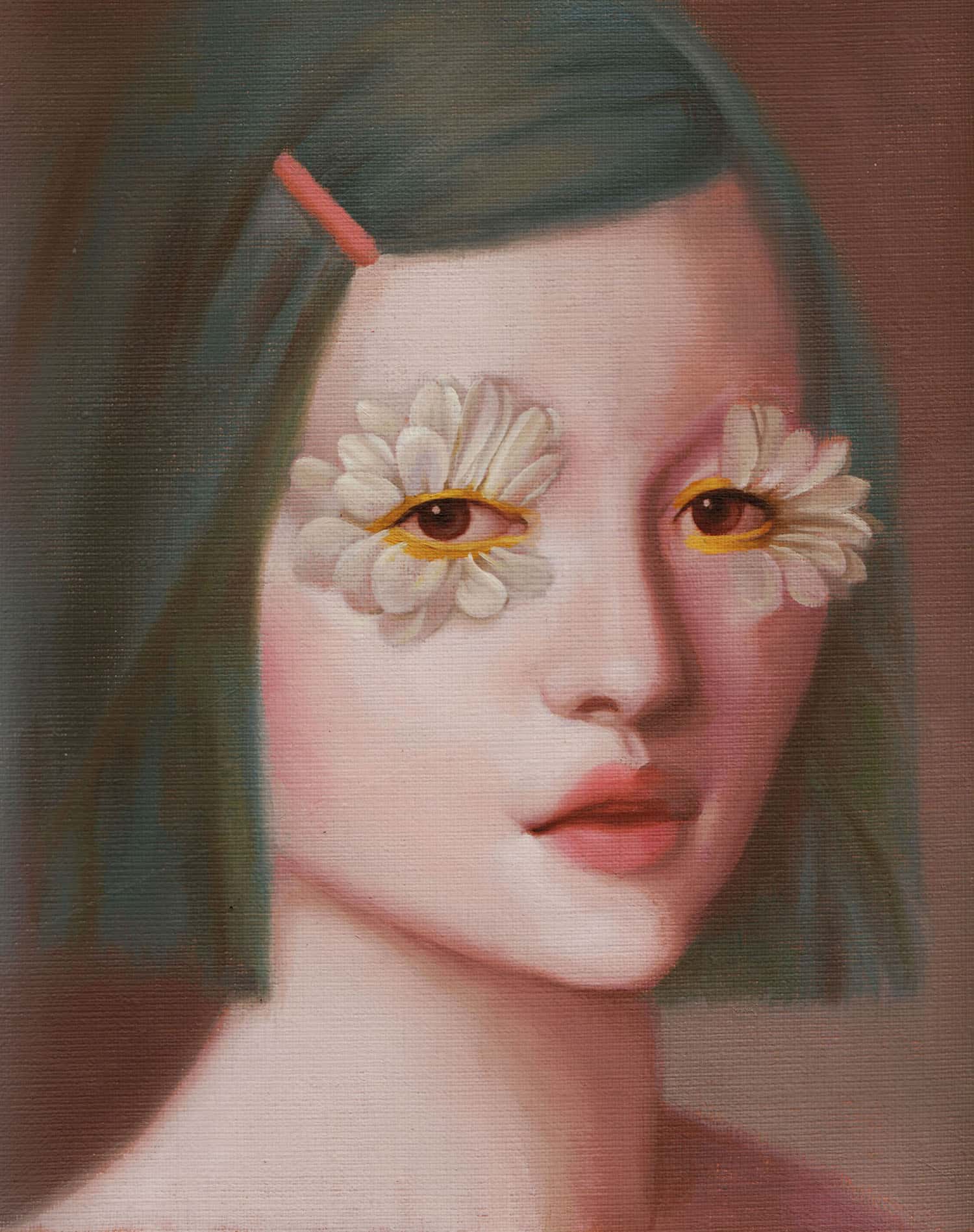 sobieski aniela retrato ojos de margarirta