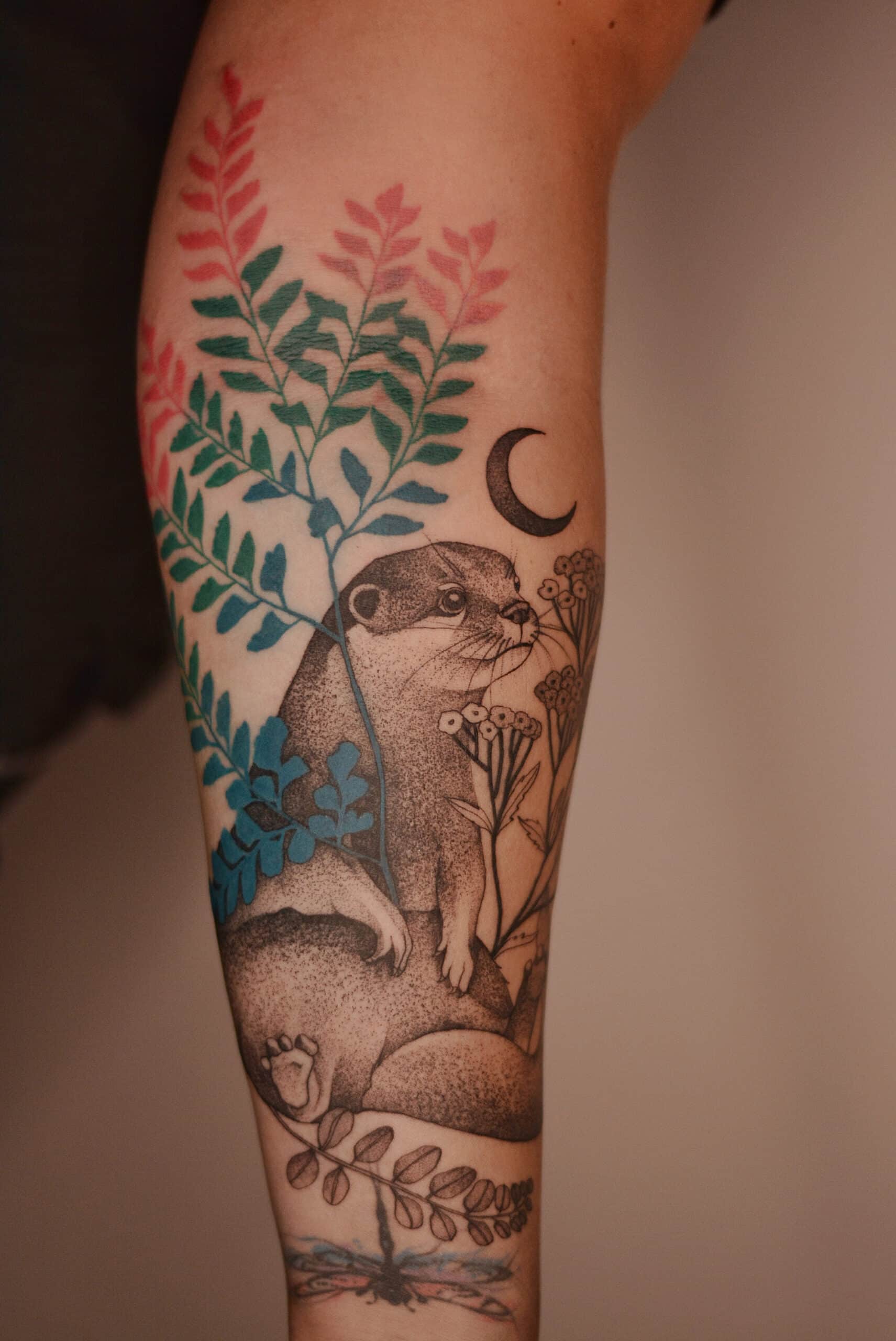 DZO LAMA TATAUAJE NUTRIA