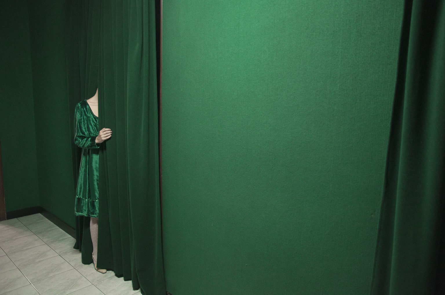 cristina coral fotigrafia surreal verde