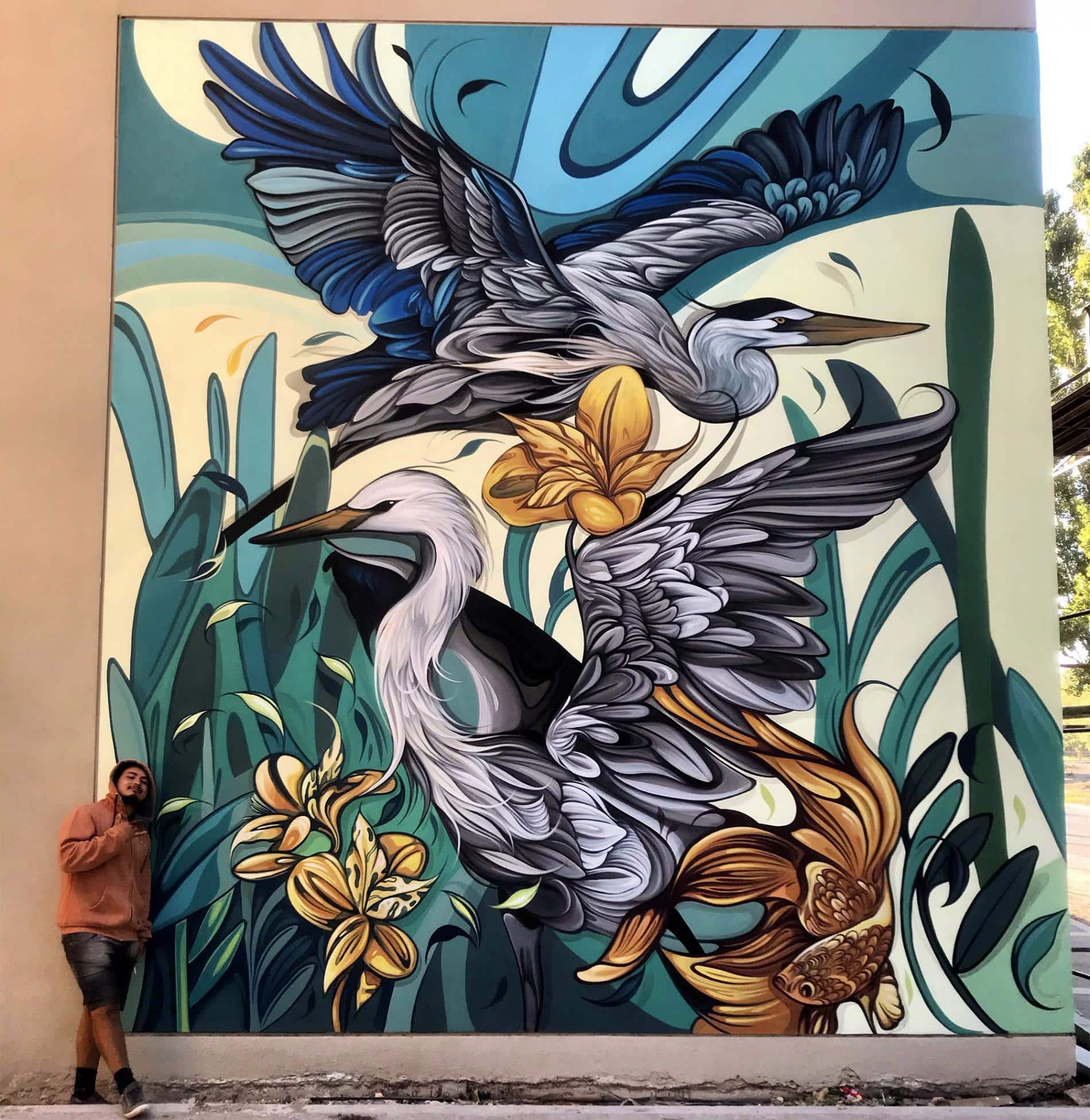 pajaron murales fio silva foto