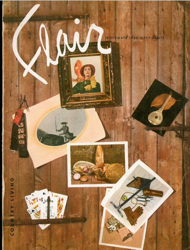 portada revista flair collage