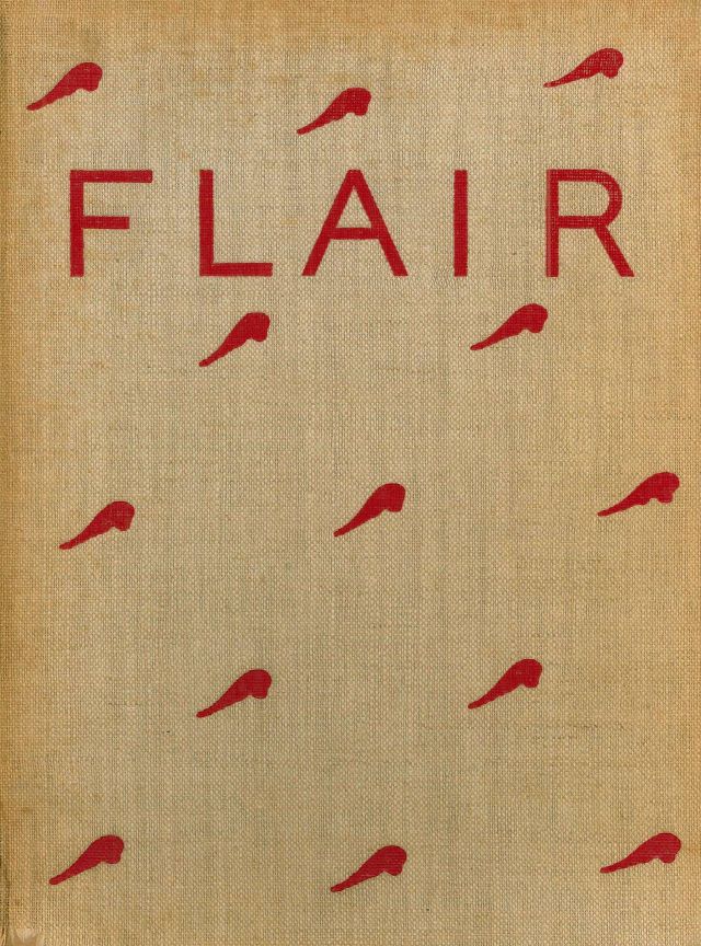 portada revista flair rojo