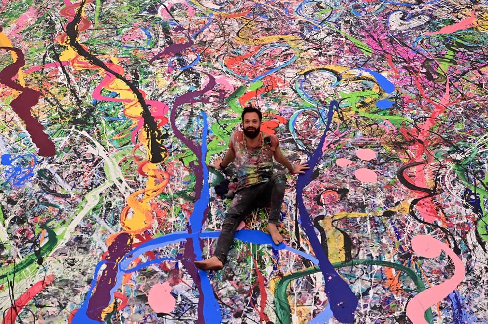 sachi jafari artista cuadro