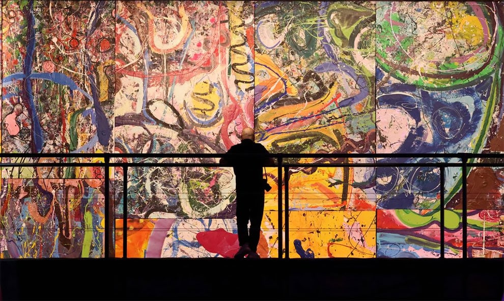 sachi jafari artista la obra mas grande del mundo record