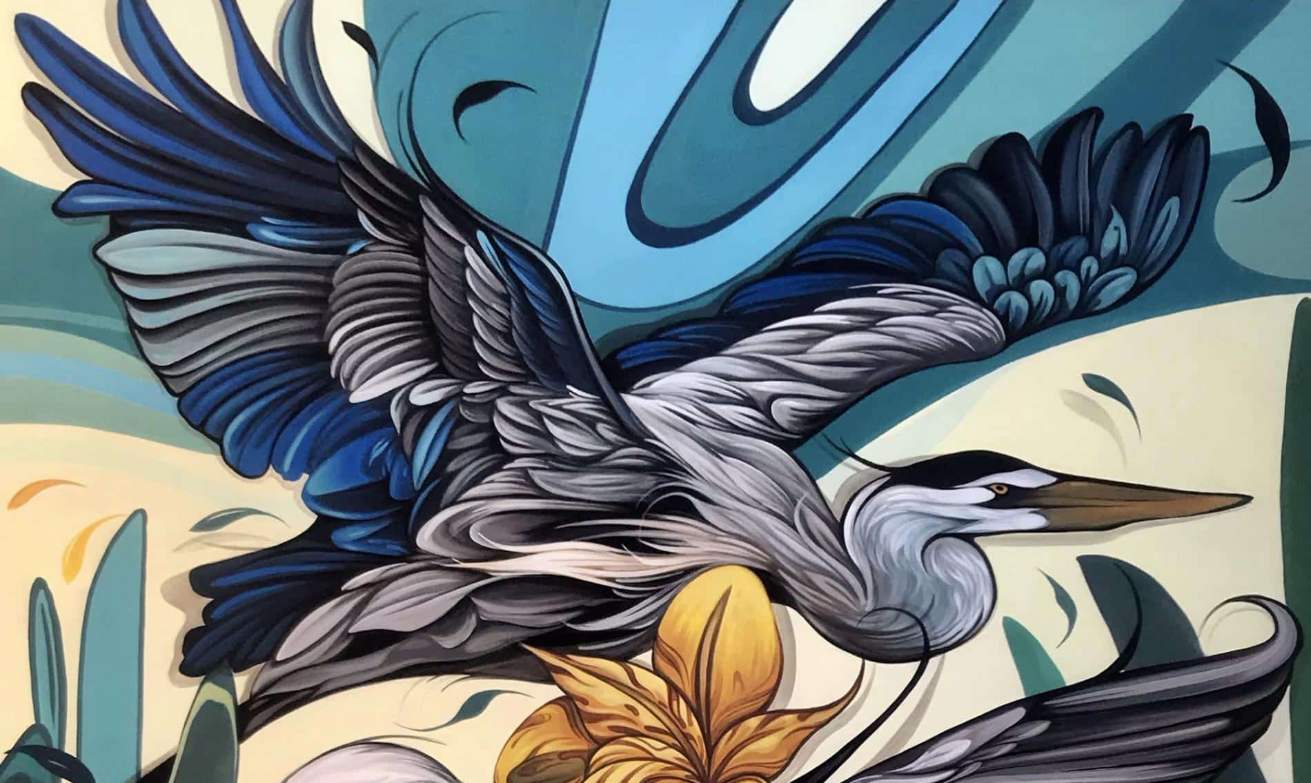 vuelo fio silva murales