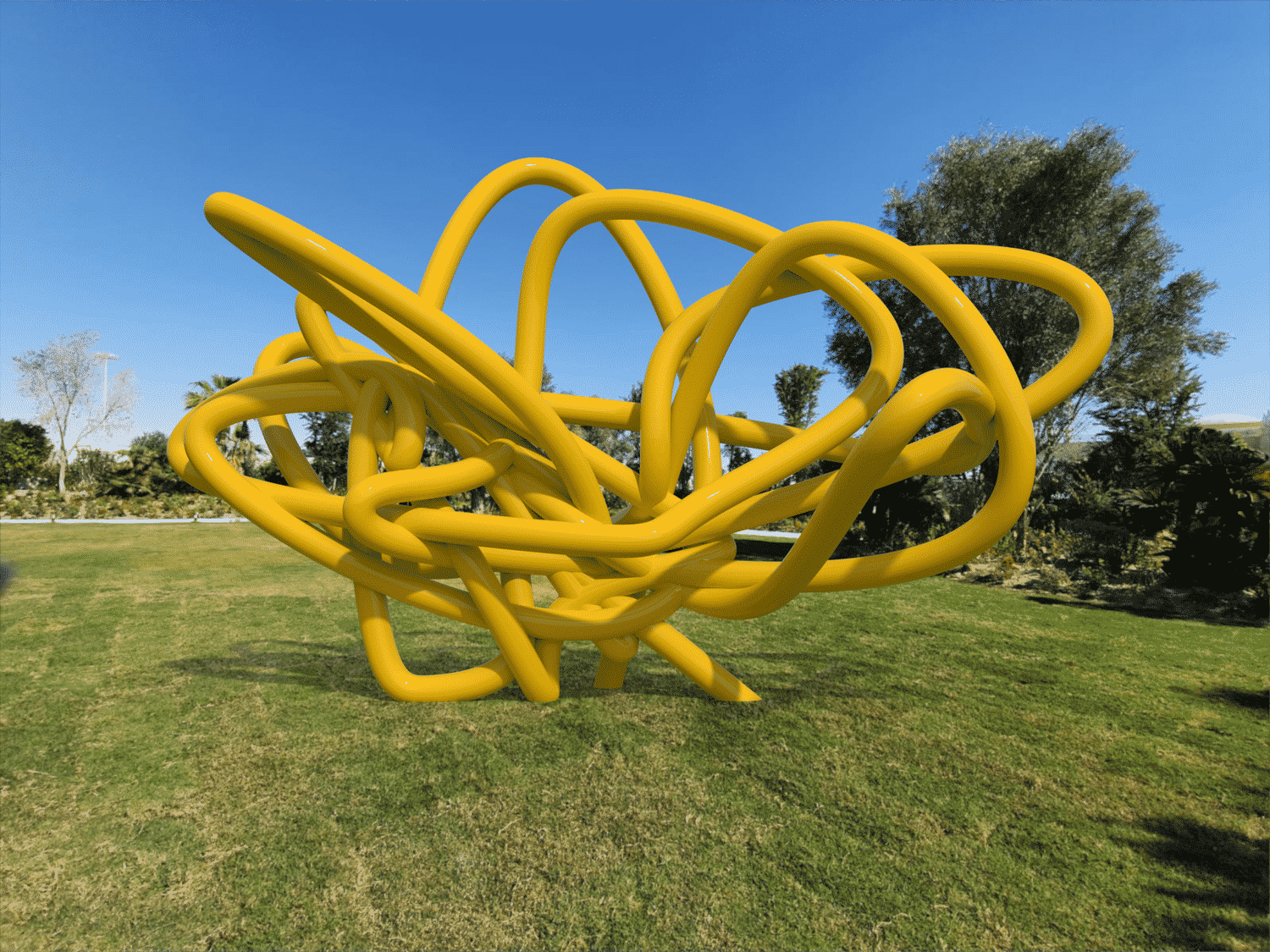 Scribble escultura ken kelleher