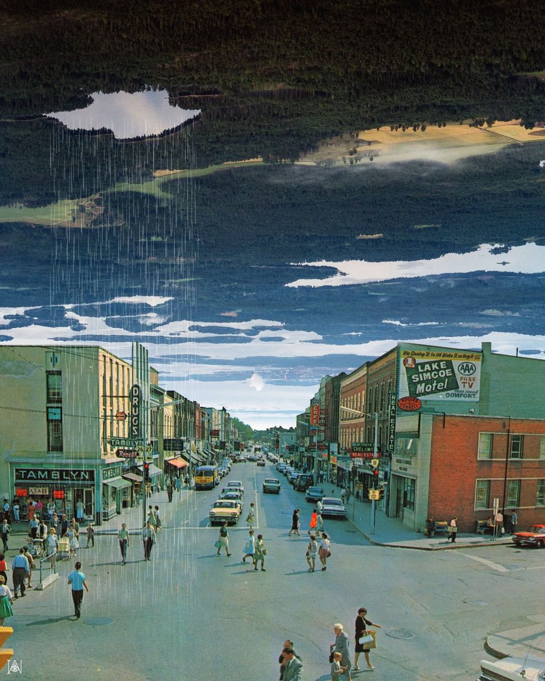 collage irie wata lluvia