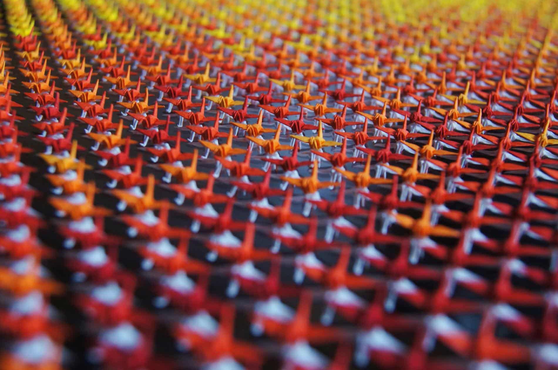 grullas mini origamo naoki onogawa varios