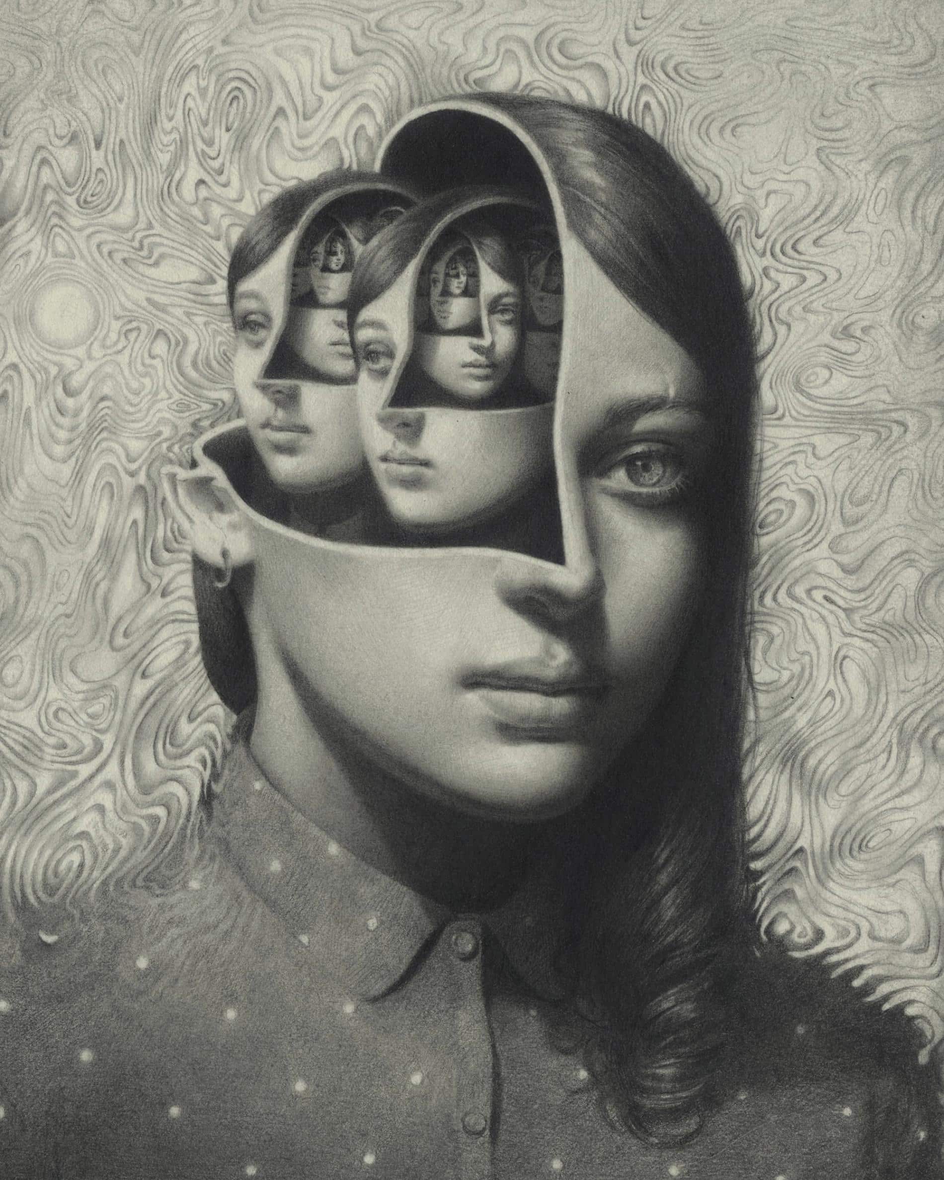 johnston retratos grafito metamorfosis
