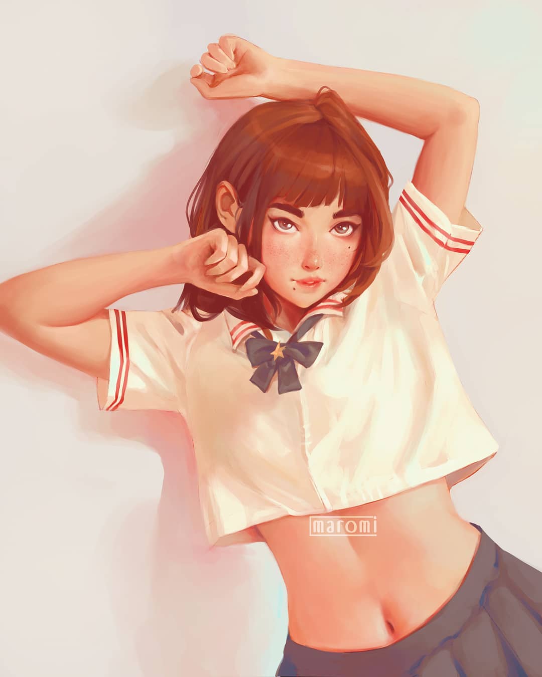 maromi saga ilustracion digital grl ol