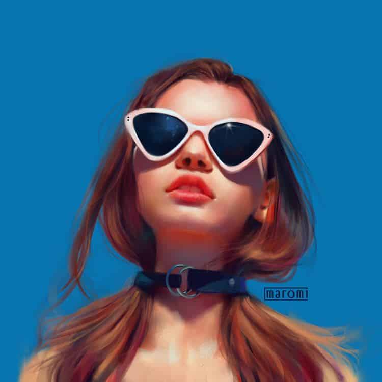 maromi saga ilustracion digital grl