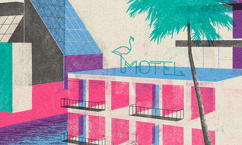 Leonie Bos ilustracion de esapcios arquitectonicos