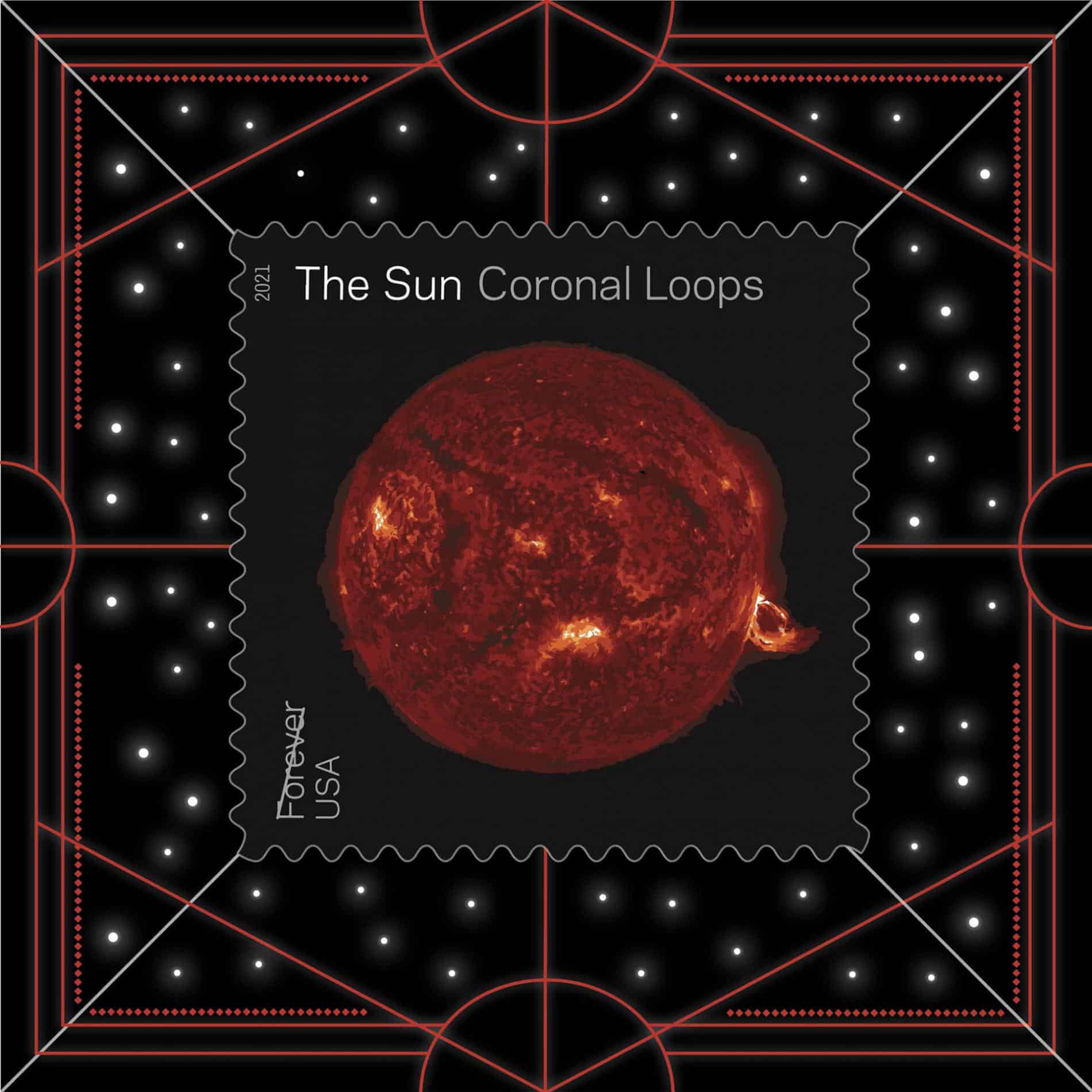 ESTAMPILLA SOLAR NASA UPSP CORONAL