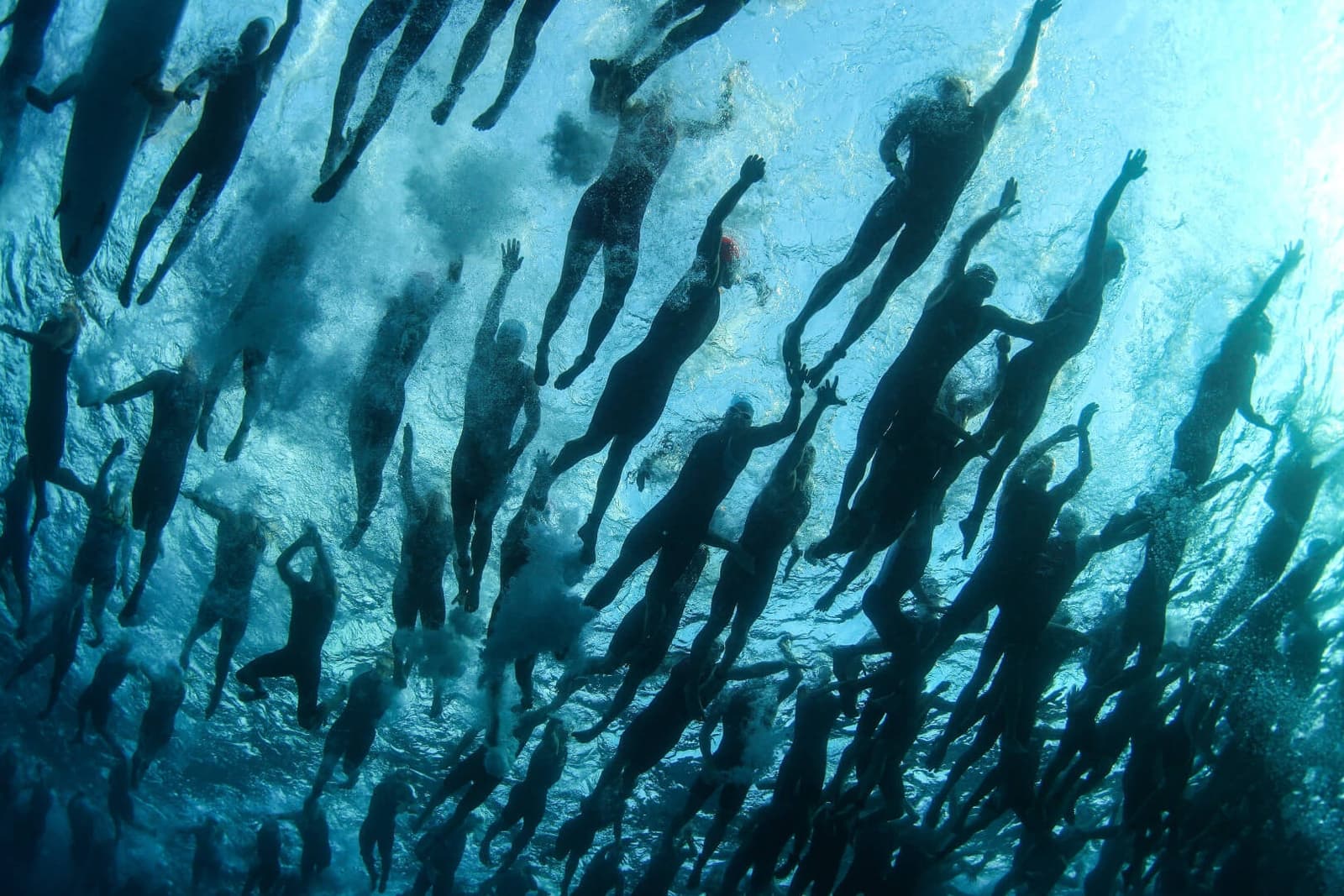 Ironman Swim Start (2013) Brandon Magnus