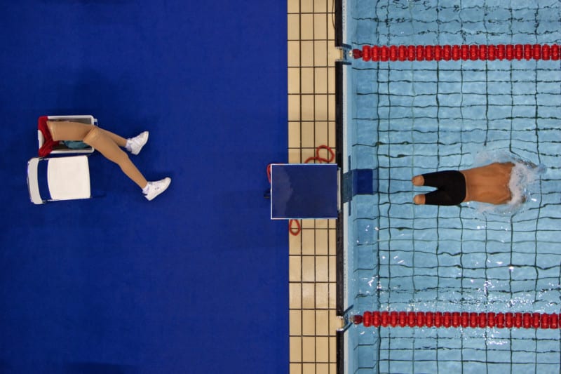 Paralympic Swimmer (2004) Bob Martin