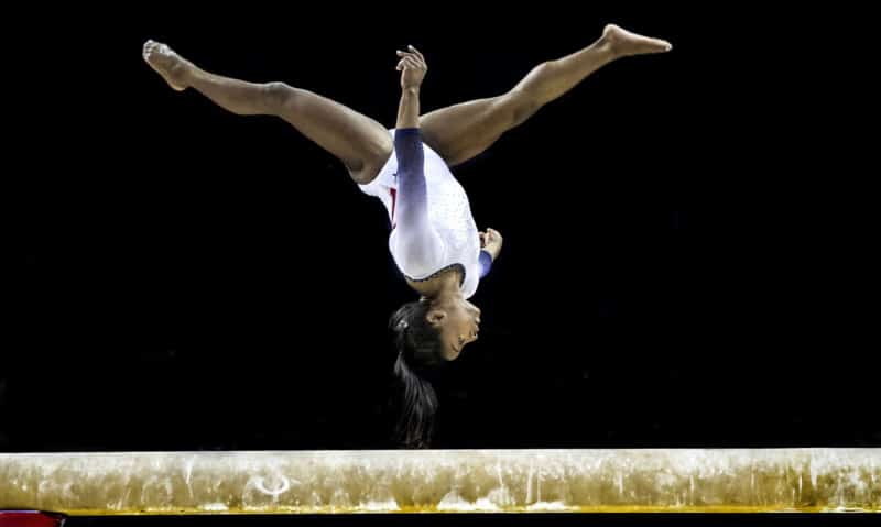 Simone Biles at The Superstars of Gymnastics (2019) Marc Aspland