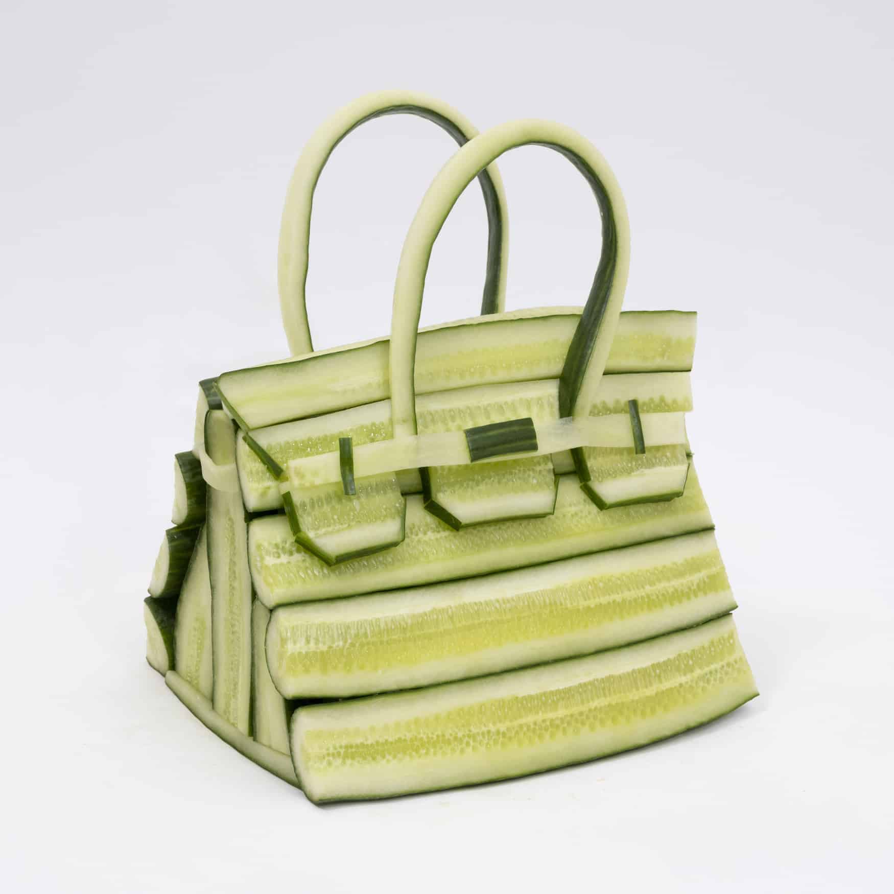 bolso hermes ben denzer hehco con pepinos