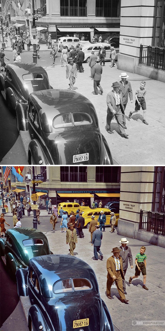 Sebastien-de-Oliveira colorized photo 1 street