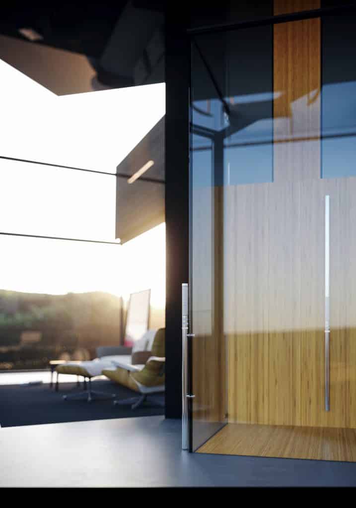adriano design casa de cristal arrozal asensor