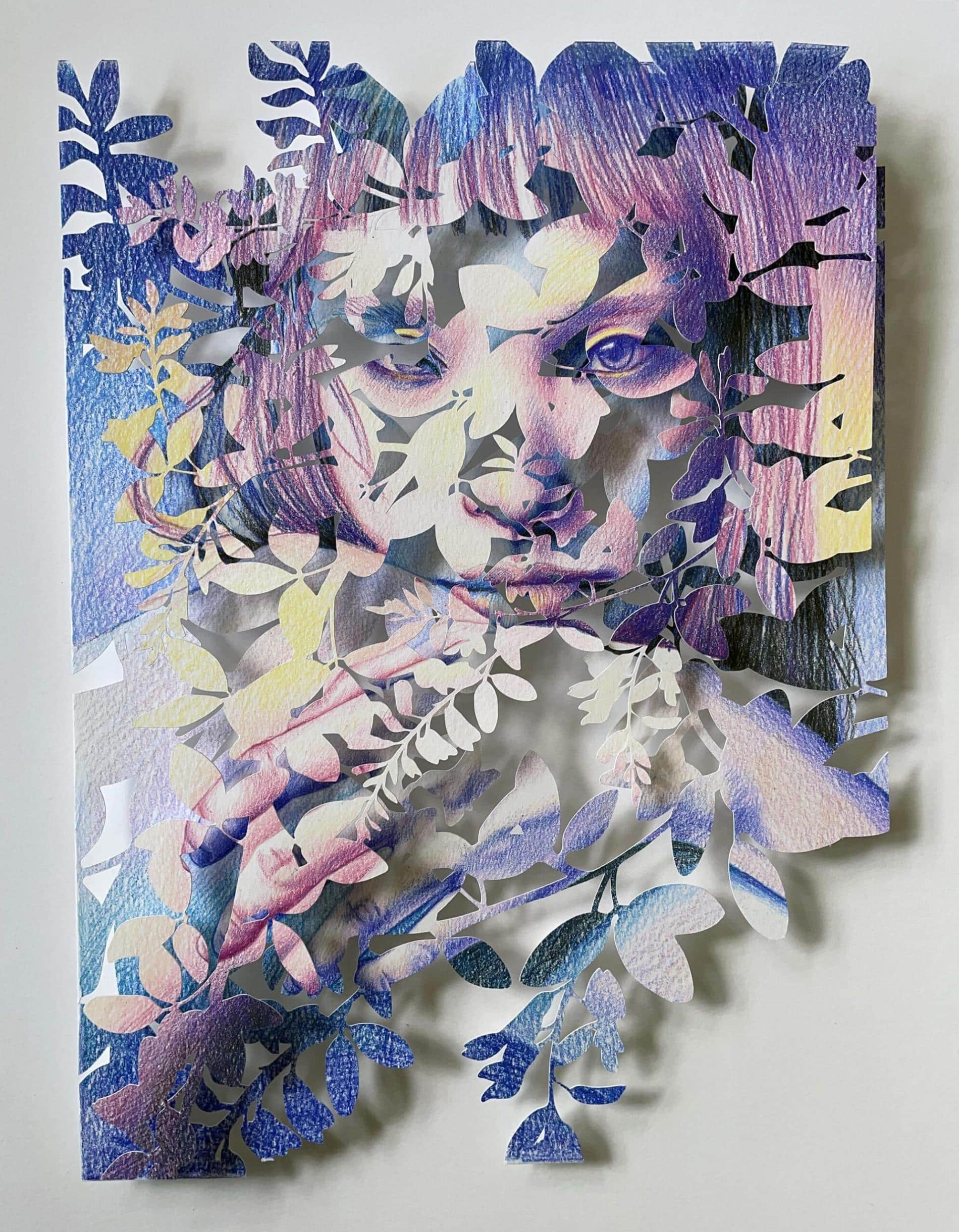 christine kim rostros de papel solo