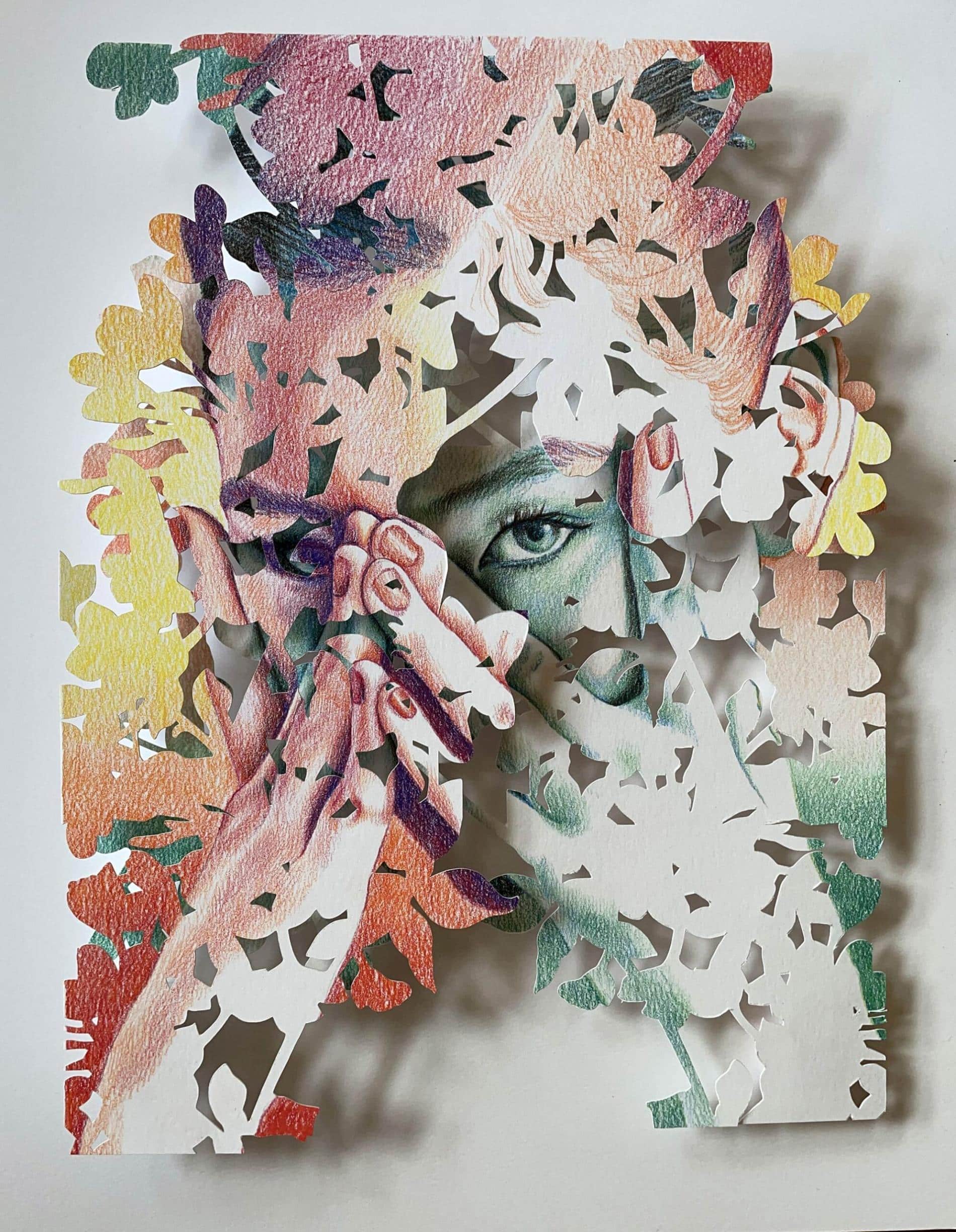 christine kim rostros de papel