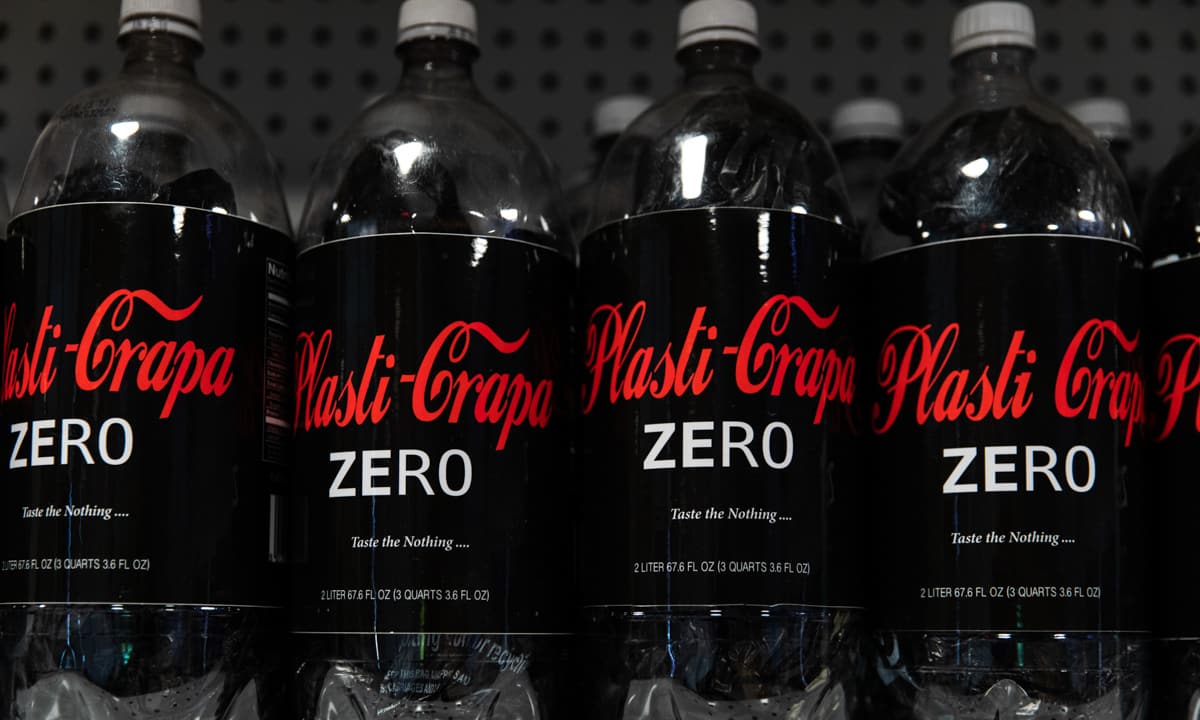 frohardt the plastic bag shop coke zero